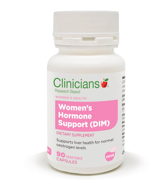 Clinicians Womens Hormone Support (DIM) 90 Vegetable Capsules